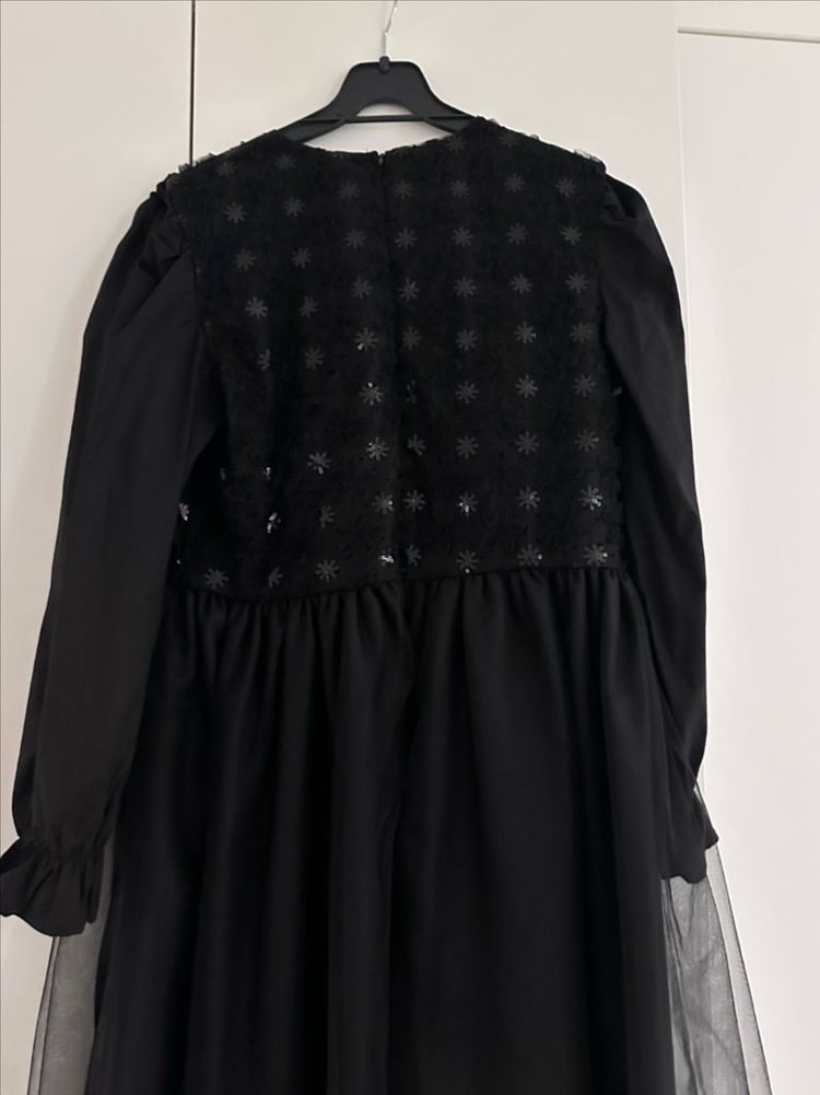 바이씨니 윈터스완샤원피스 블랙--2