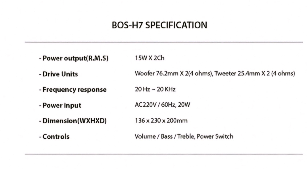 보노보스 2채널 pc 스피커 판매 합니다.--4