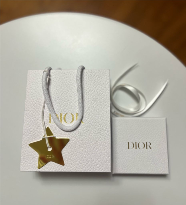 (풀박스 보증서o) 디올 Petit CD Jolie 스터드 귀걸이 실버 이미지