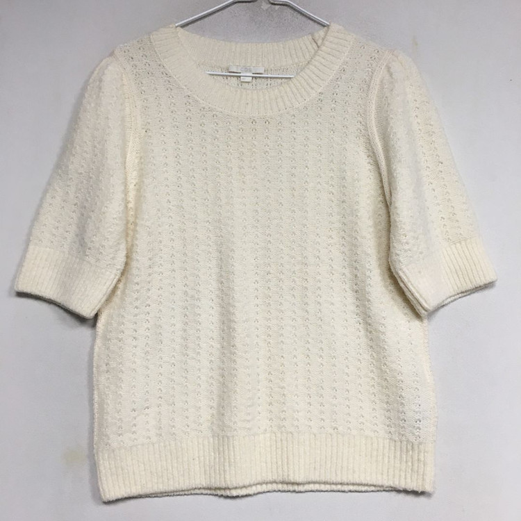 COS 코스 슬리브 니트 탑 M--1