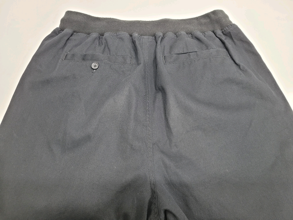 챔피온 코튼 트윌 루즈핏 배기 밴딩 팬츠 / 남 L 블랙--13