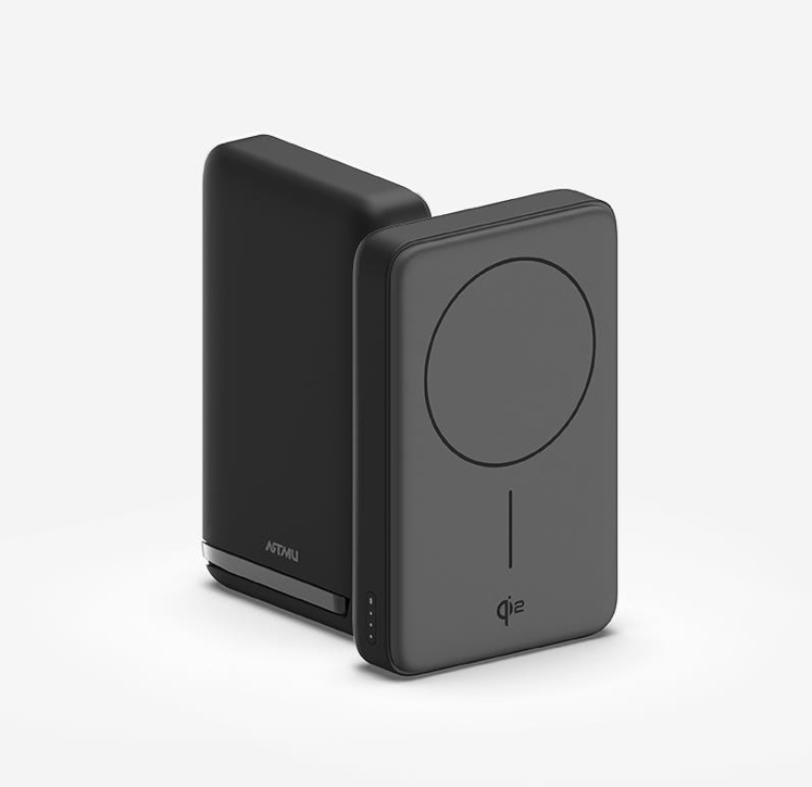 아트뮤 Qi2 맥세이프 무선 보조배터리 10000mAh QB110 미개봉 (블랙)--1