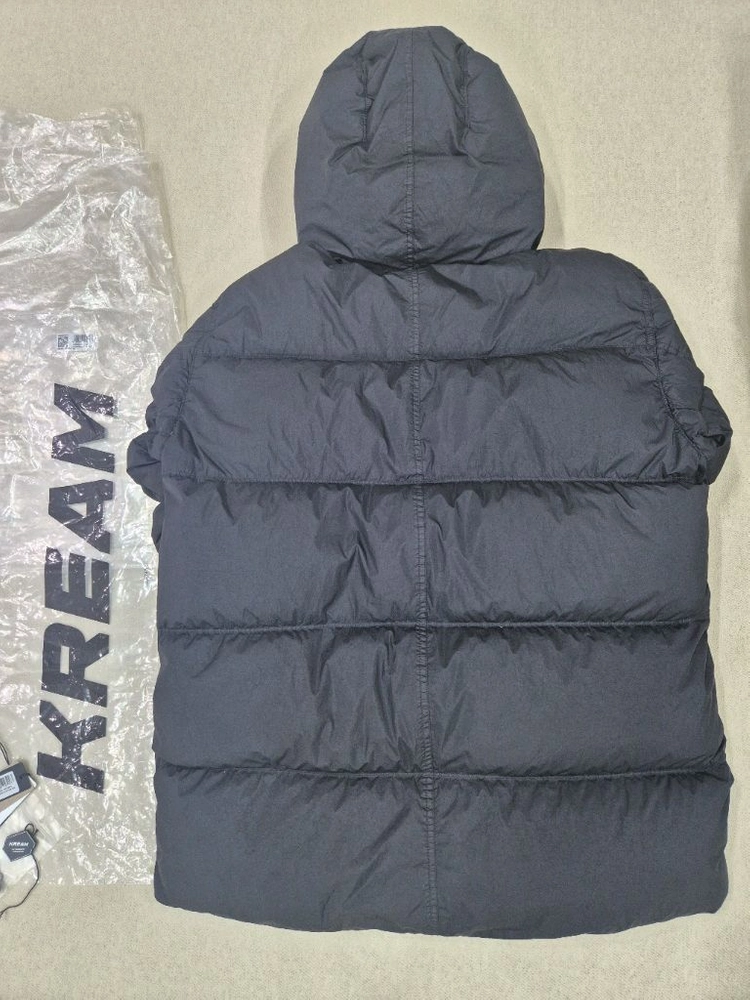 25~26fw 스톤아일랜드 크링클랩스 롱패딩 블랙 M 이미지