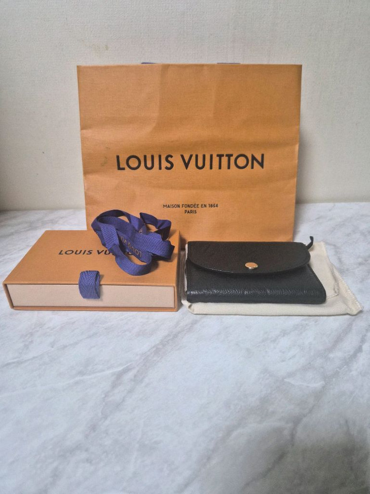 루이비통 로잘리 코인퍼스 카드 지갑--9