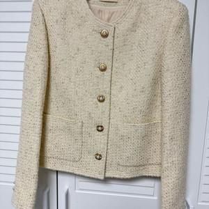 아뜰리에 드 쎄모먼 트위드 자켓