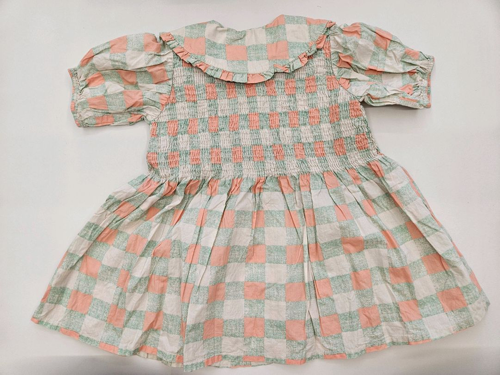 봉주르다이어리 블루디올 + 체크튜닉4Y--6