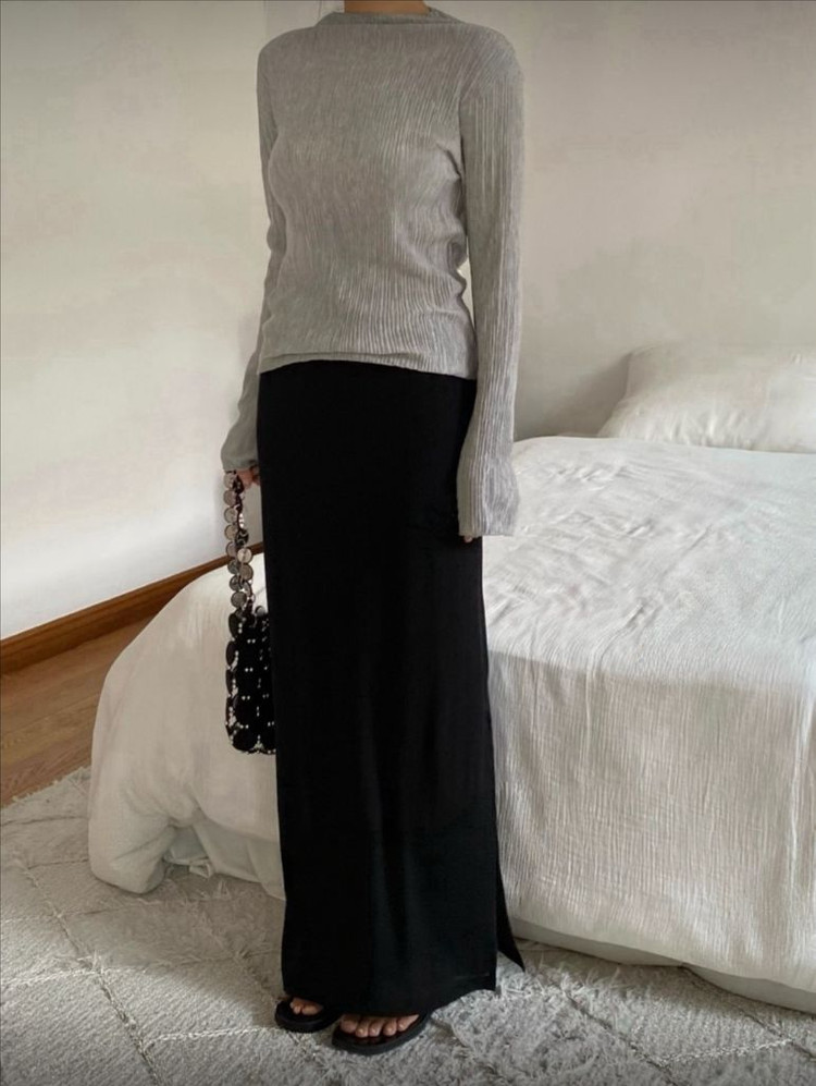 <새상품> 주름 블라우스 3color--3