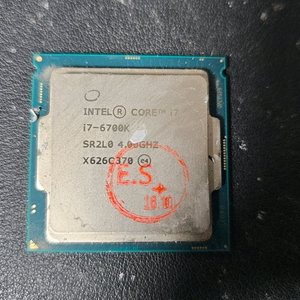 인텔 i7-6700k cpu 팔아요