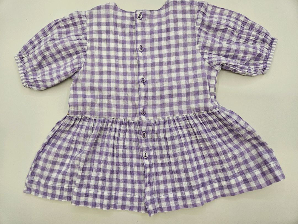 봉주르다이어리 보라 블라우스 4Y--1