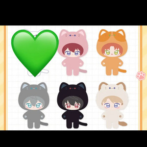 나이츠 큐티누이 냥누이 일괄 아라시 리츠 레오 츠카사 세나 개봉