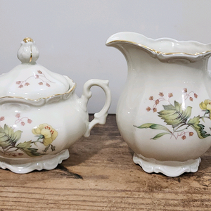 독일 바바리아 Mitterteich 슈가볼 크리머.