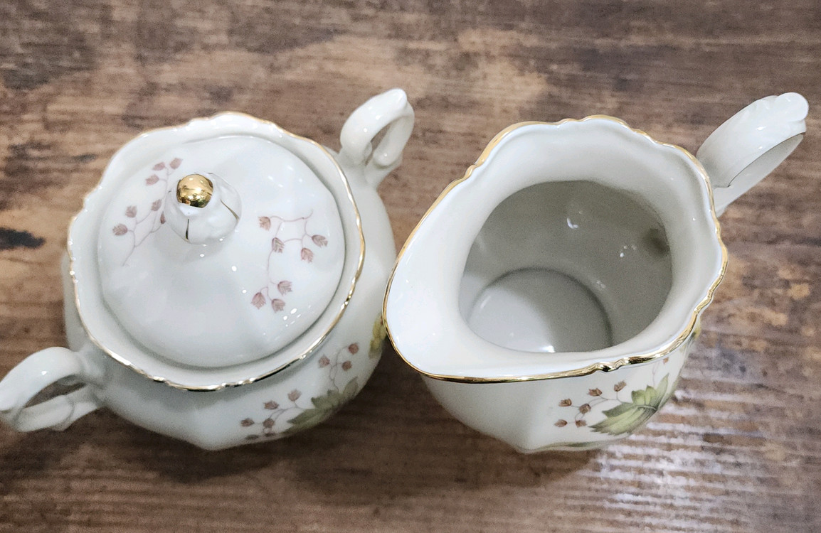 독일 바바리아 Mitterteich 슈가볼 크리머.--1