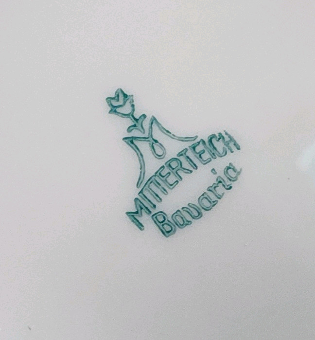 독일 바바리아 Mitterteich 슈가볼 크리머.--3