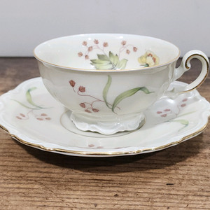 독일 바바리아 Mitterteich 커피잔 찻잔.