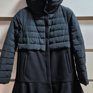 몽클레어 피우미노 다운패딩+모직코트