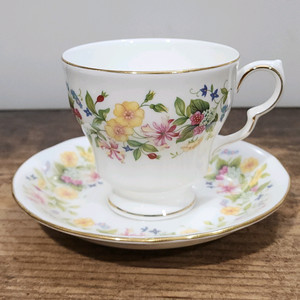 영국 Colclough 커피잔.