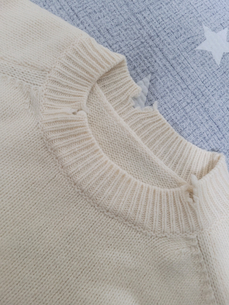 메종 마르지엘라 아이보리 니트 M--1