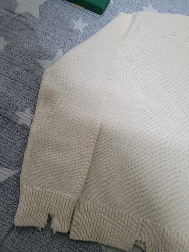 메종 마르지엘라 아이보리 니트 M--2