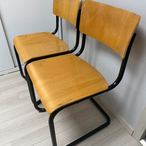 토넷 S43 빈티지체어 우드+블랙 이미지