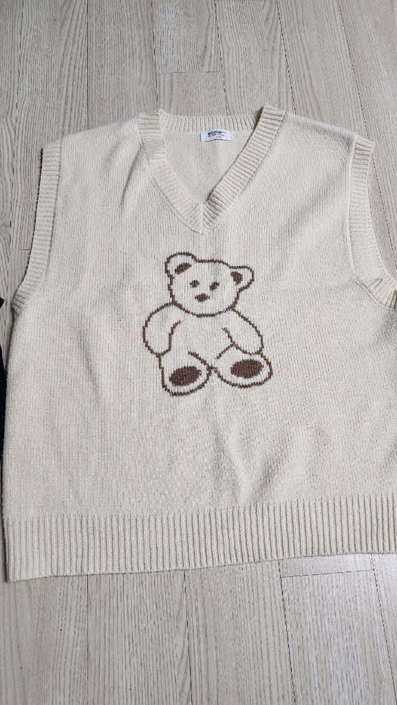 에꼴리에 멜빵바지.니트조끼13(155)--2