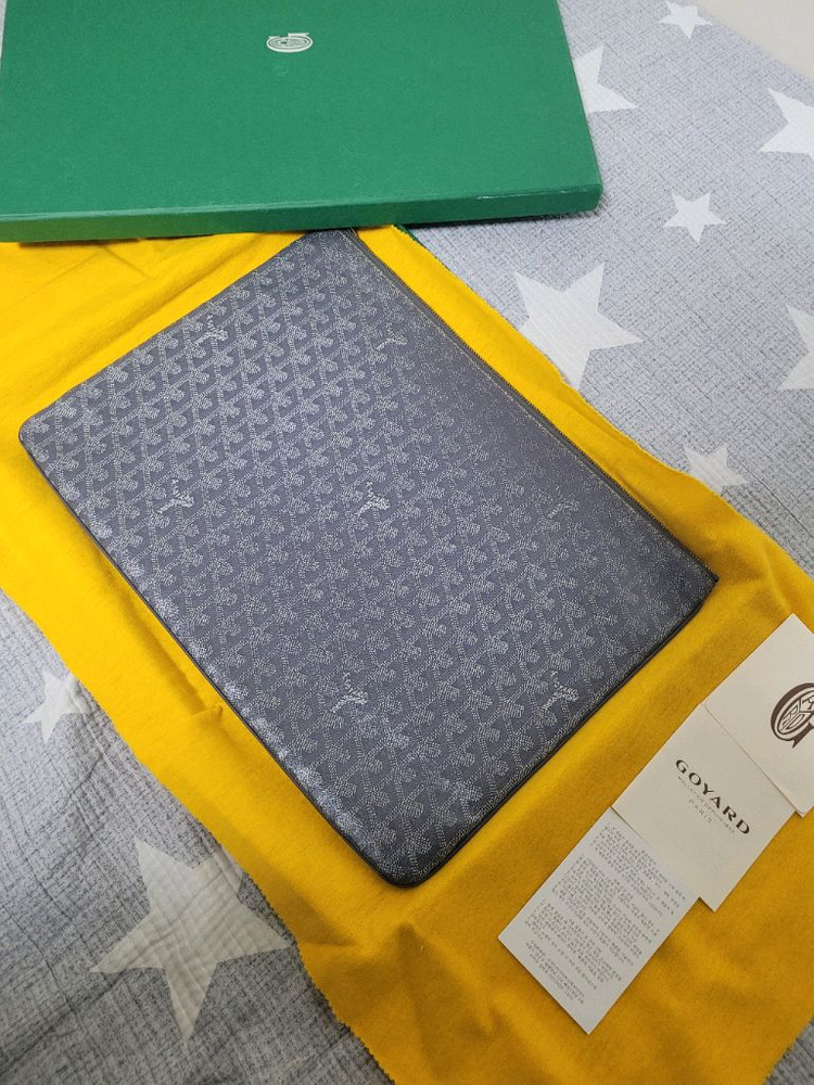 고야드 GM 세나 클러치 스폐셜컬러 그레이--0