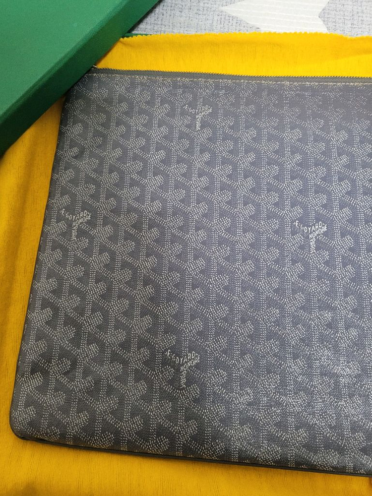 고야드 GM 세나 클러치 스폐셜컬러 그레이--1