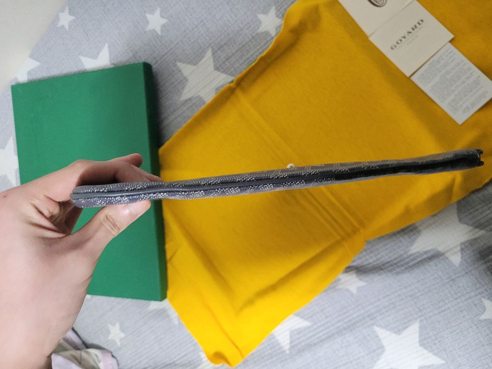 고야드 GM 세나 클러치 스폐셜컬러 그레이--7