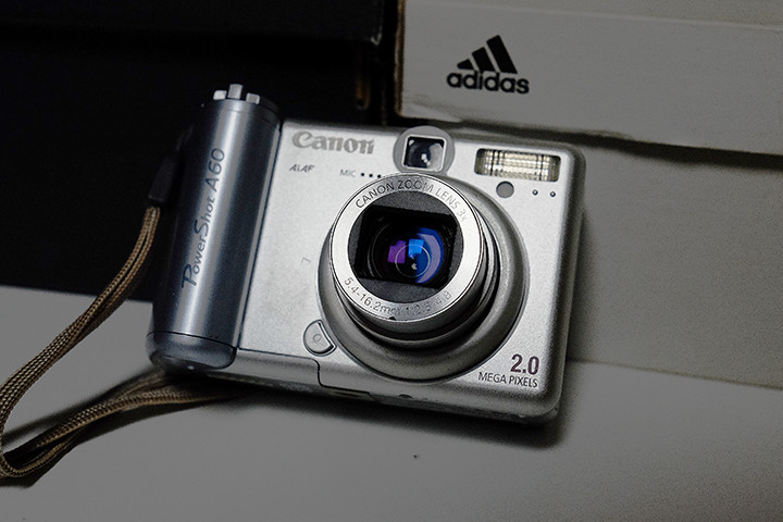 캐논 파워샷 PowerShot A60 빈티지디카 팝니다--6