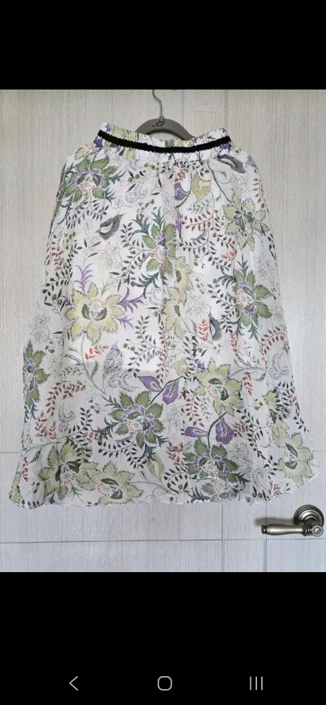 프리) 새 옷/더이스트샵 리본 밴딩 롱 스커트--1