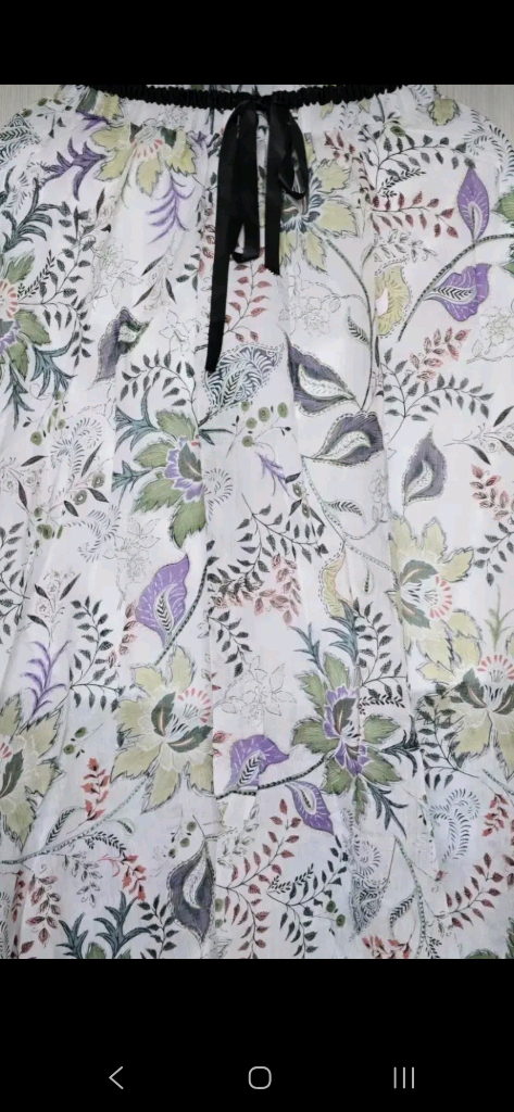 프리) 새 옷/더이스트샵 리본 밴딩 롱 스커트--3