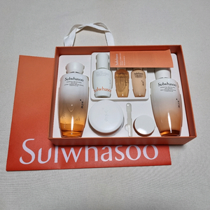 쇼핑백 포함) 설화수 탄력3종 자음2종 탄력크림 선물세트 설화수 탄력 3종 탄력케어 에센셜 리추얼