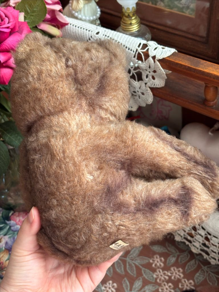 80년대 일본 쇼와레트로 KAMAR 앤틱소품 빈티지인형 테디베어 곰인형 희귀수집품 고전인형 빈티지소품 앤틱인형--6