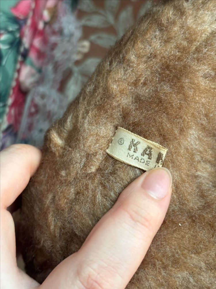 80년대 일본 쇼와레트로 KAMAR 앤틱소품 빈티지인형 테디베어 곰인형 희귀수집품 고전인형 빈티지소품 앤틱인형--9