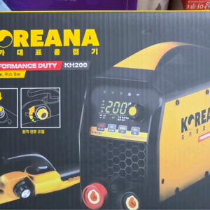 코리아나 아크용접기 kh200 홀더10 어스5m