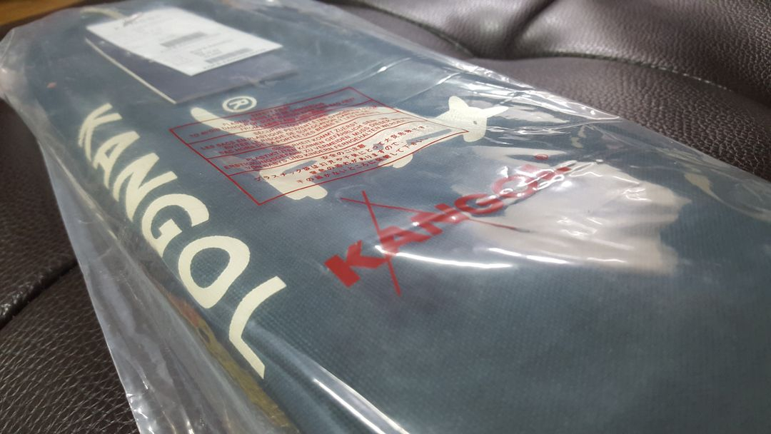 캉골에코백 네이비 미개봉새재품--1