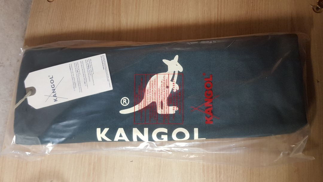 캉골에코백 네이비 미개봉새재품--5