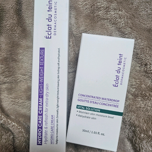 에끌라뒤땅 하이드로케어크림 + 바이탈 솔루션