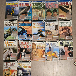 DK Readers 영어 원서 시리즈 17권 (Level 3 5권, Level 4 12권)