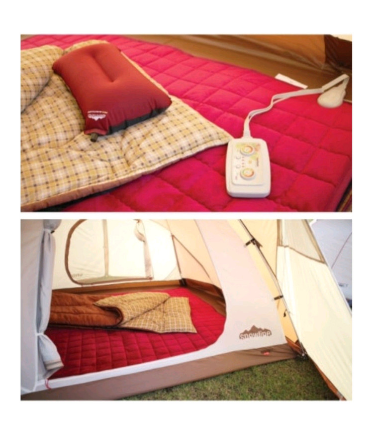 스노우라인 캠핑용 전기매트 라지킹사이즈--6