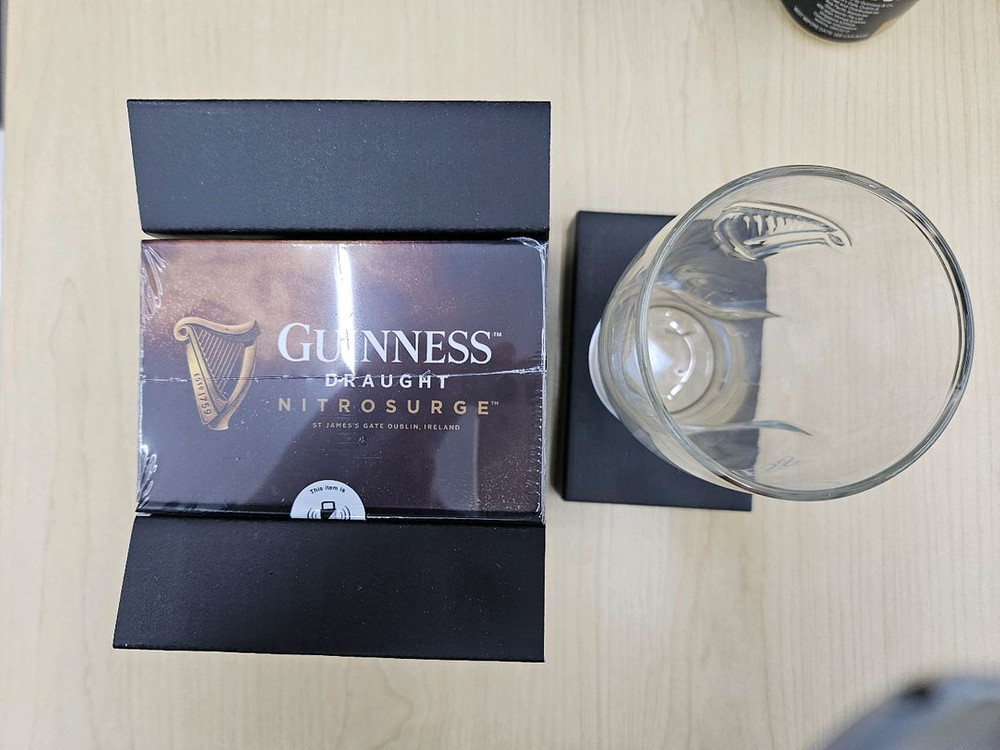 기네스 나이트로서지 디바이스+기네스 파인트 전용잔 560ml--1