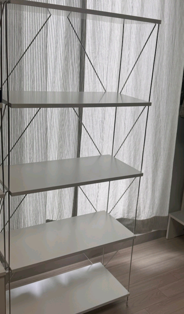 미드센추리 스텐 5단 선반--1