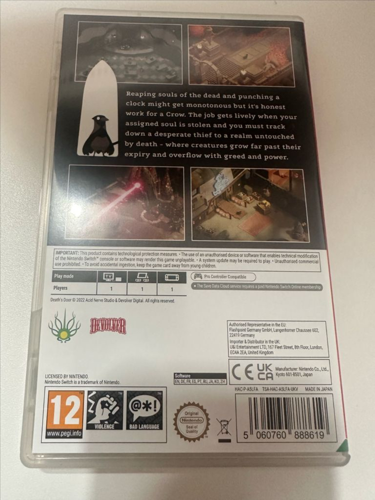 닌텐도 스위치 데스도어--1