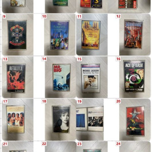 해외 힙합/팝 빌보드 CD/테이프 앨범 일괄 팝니다