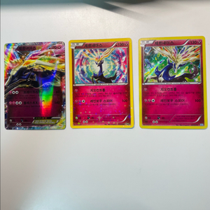 포켓몬 카드 제르네아스 EX 포함 3장