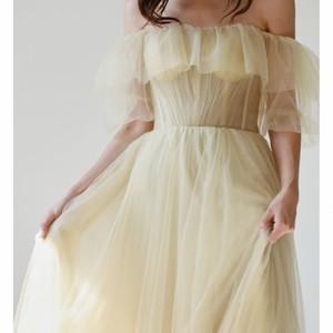 베일즈 캡내장 웨딩드레스 2부드레스 유색드레스