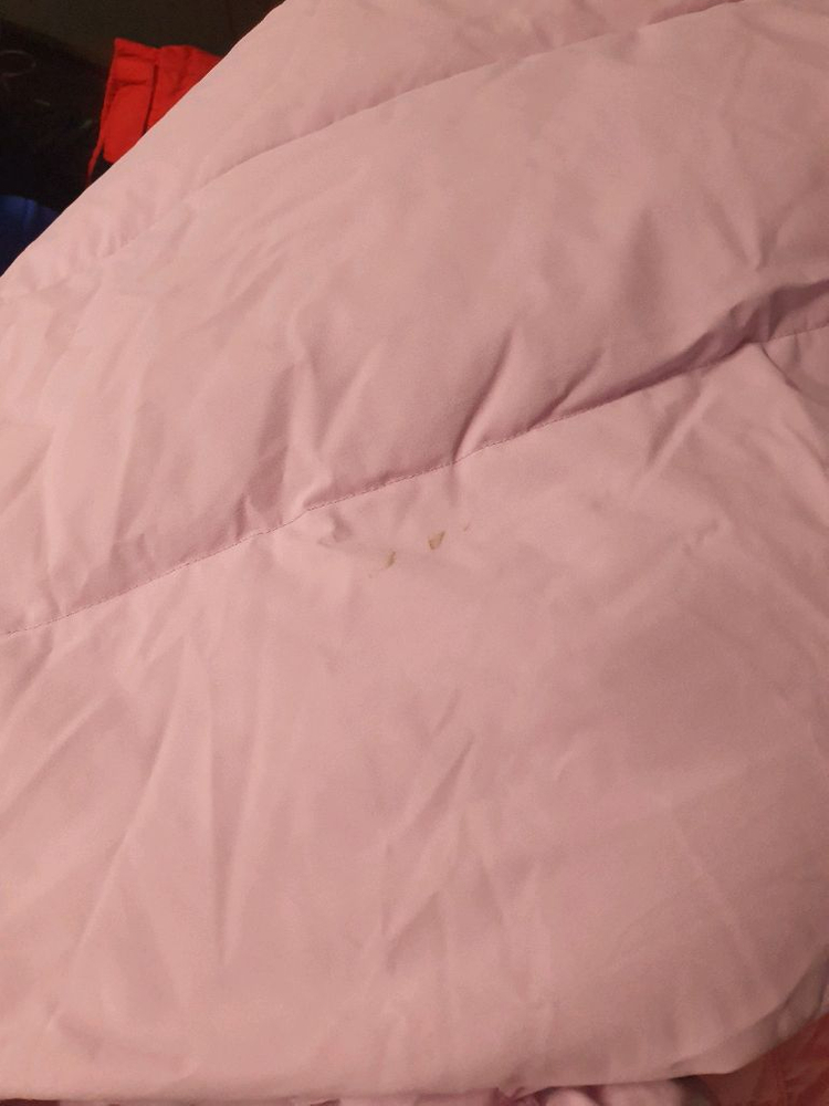 블랙야크 여우털 덕다운 밑단 탈착 하프 롱 패딩 165 라벤더 보라 오리털 폭스 점퍼 자켓 주니어 여성 44 55 이미지