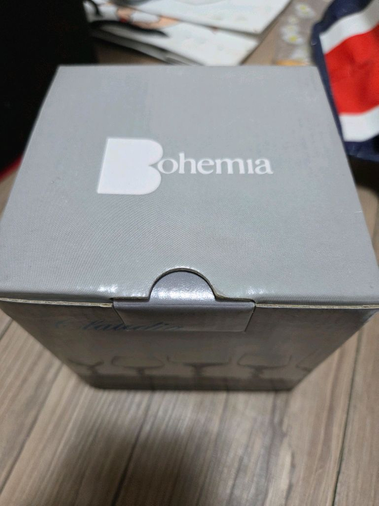 체코 보헤미아 크리스탈 고블릿 4P 새제품 이미지