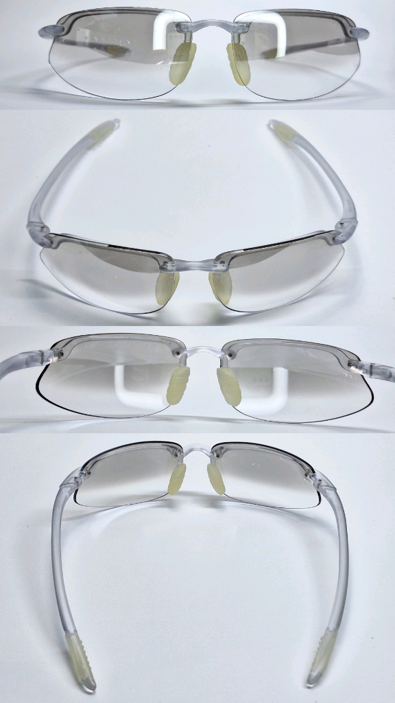 일본 수입 SWANS 스완스 스포츠 랩어라운드 선글라스 아이웨어 패션 골프 런닝 낚시 야외 운동 y2k 고프코어 이미지