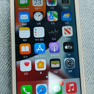 아이폰SE1 로즈골드 128g 6개월 무상AS