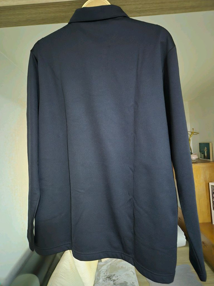 카라 기모 티셔츠--1